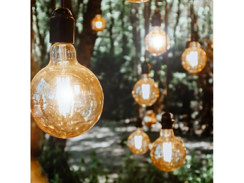 Vente Unique NETTLIFE Pack De 6 Ampoules LED E27 Lampe Vintage - Ampoules à Filament Blanc Chaud G80 2700K 4W Edison Idéales Pour Hôtel Maison Café Bar