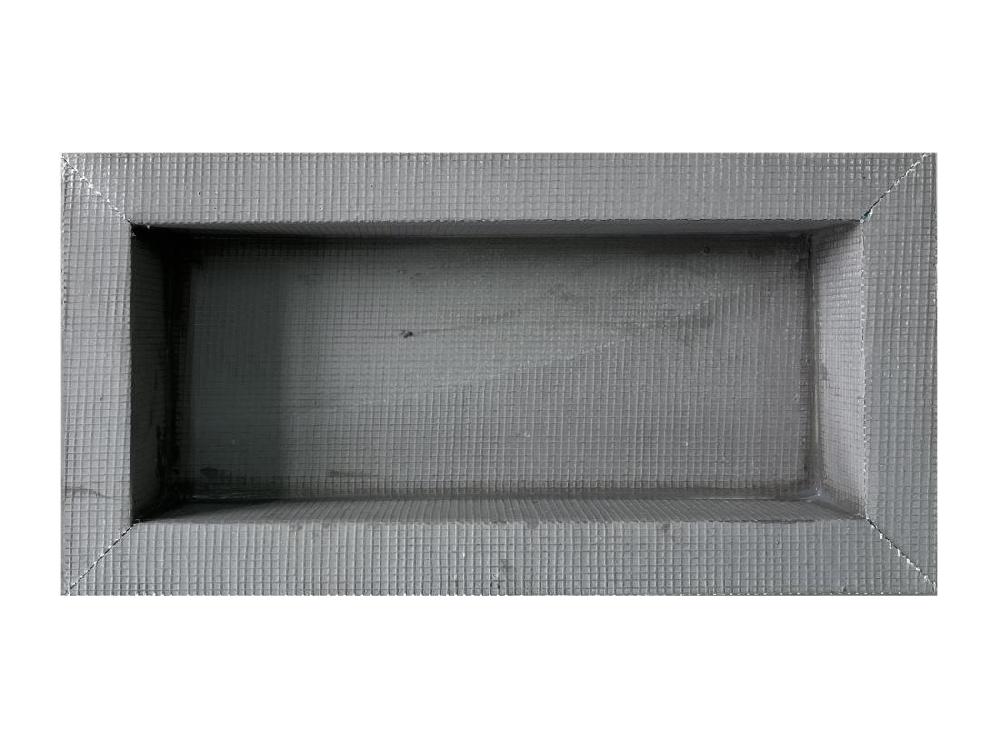 Vente Unique Niche De Douche à Encastrer Et Prête à Carreler - 31 X 61 Cm - KLARA