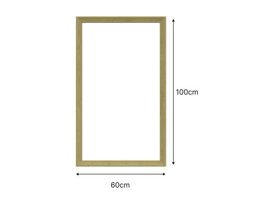 Vente Unique NORDLINGER PRO Encadrement Mouluré 100 X 60 Cm Avec Moulures Pré-découpées - 100% FSC