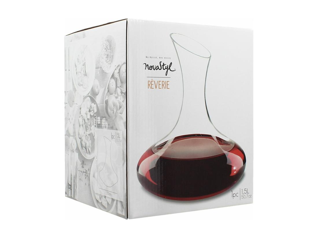 Vente Unique Novastyl - Carafe A Decanter Reverie 1.50l En Verre