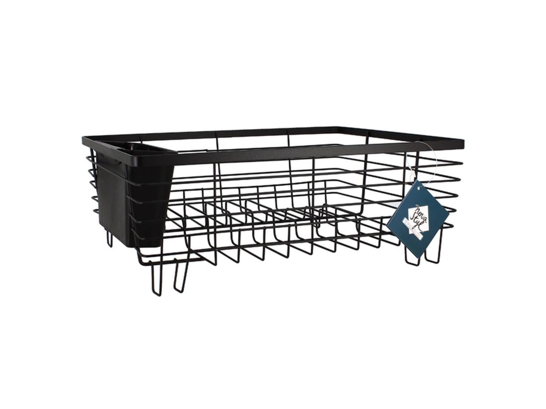 Vente Unique Novastyl - Egouttoir A Vaisselle En Metal Noir