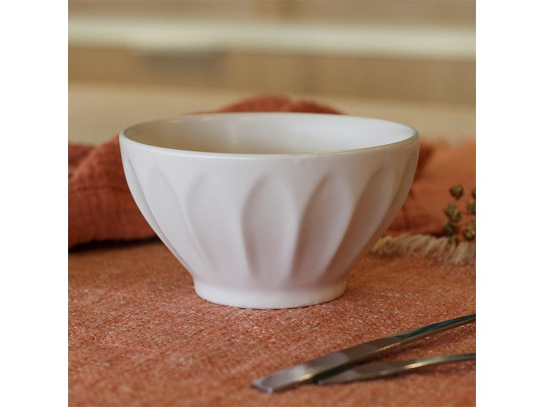 Vente Unique Novastyl - Lot 6 Bol Bistrot 580ml En Faience Creme