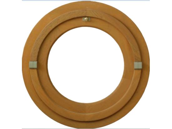 vente unique Oeil De Boeuf Bois H80 X L80 Côtes Tableau Gd Menuiseries