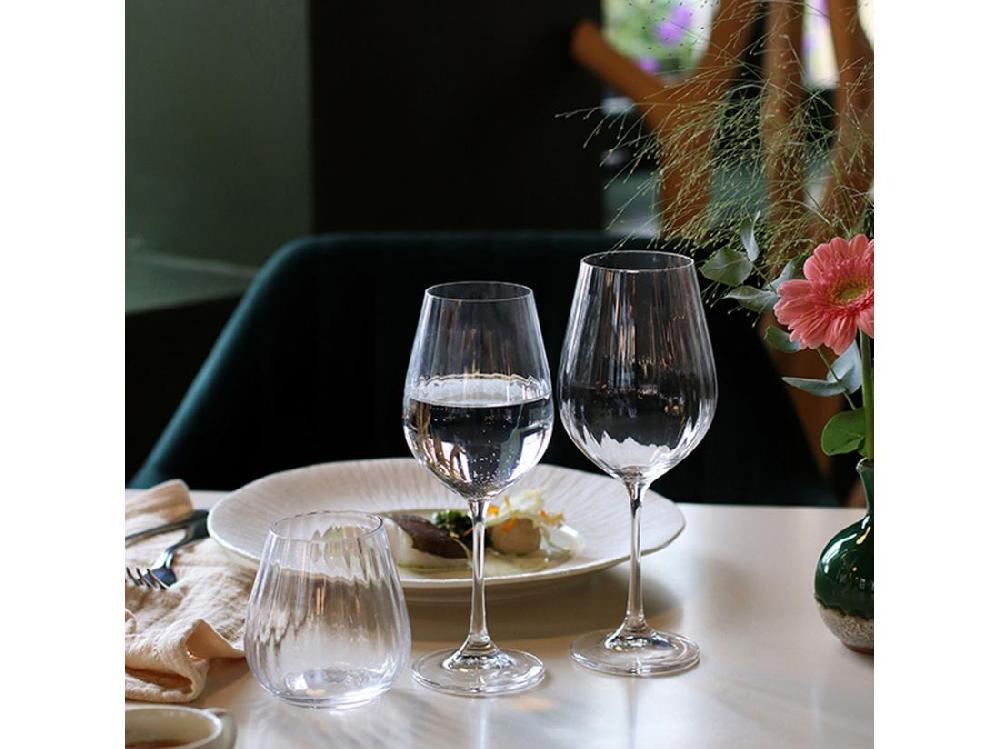 Vente Unique Ogo Living - Boite De 6 Gobelets Astral 38cl En Cristallin