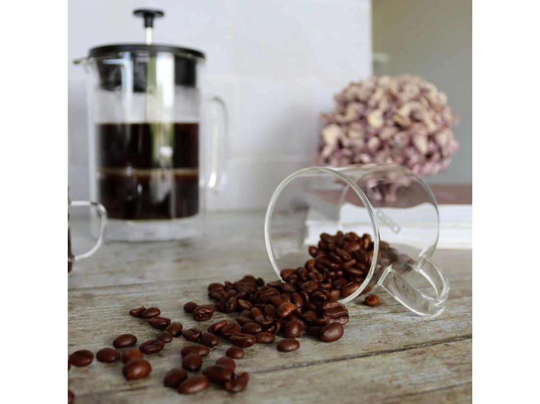 Vente Unique Ogo Living - Lot De 4 Tasses Helya 25cl En Verre Borosilicate