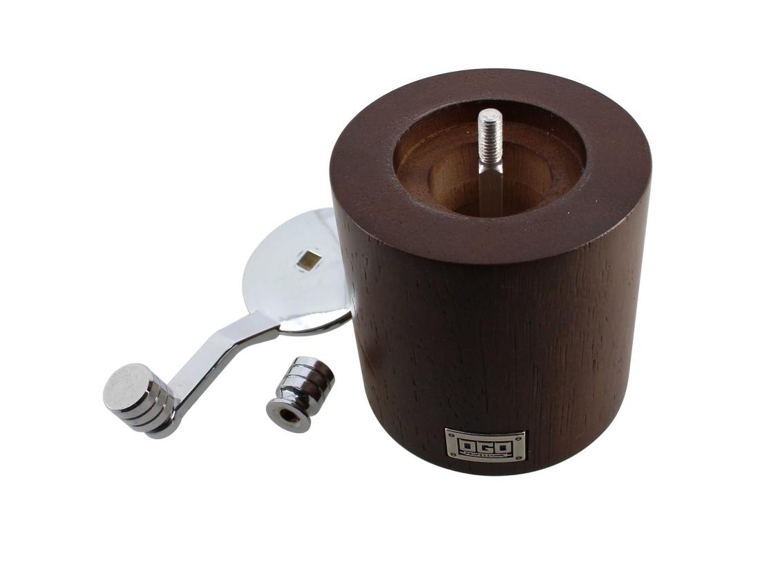 Vente Unique Ogo Living - Moulin A Poivre A Manivelle Inox 9cm