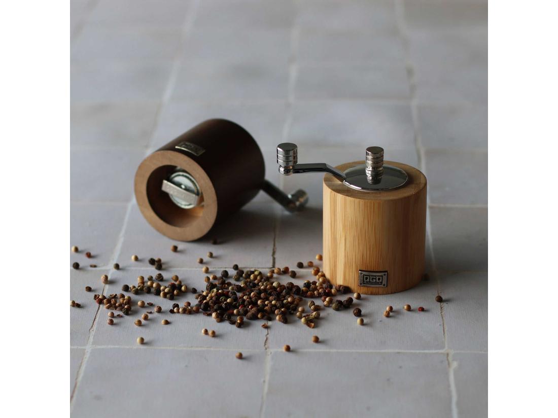 Vente Unique Ogo Living - Moulin A Poivre A Manivelle Inox 9cm