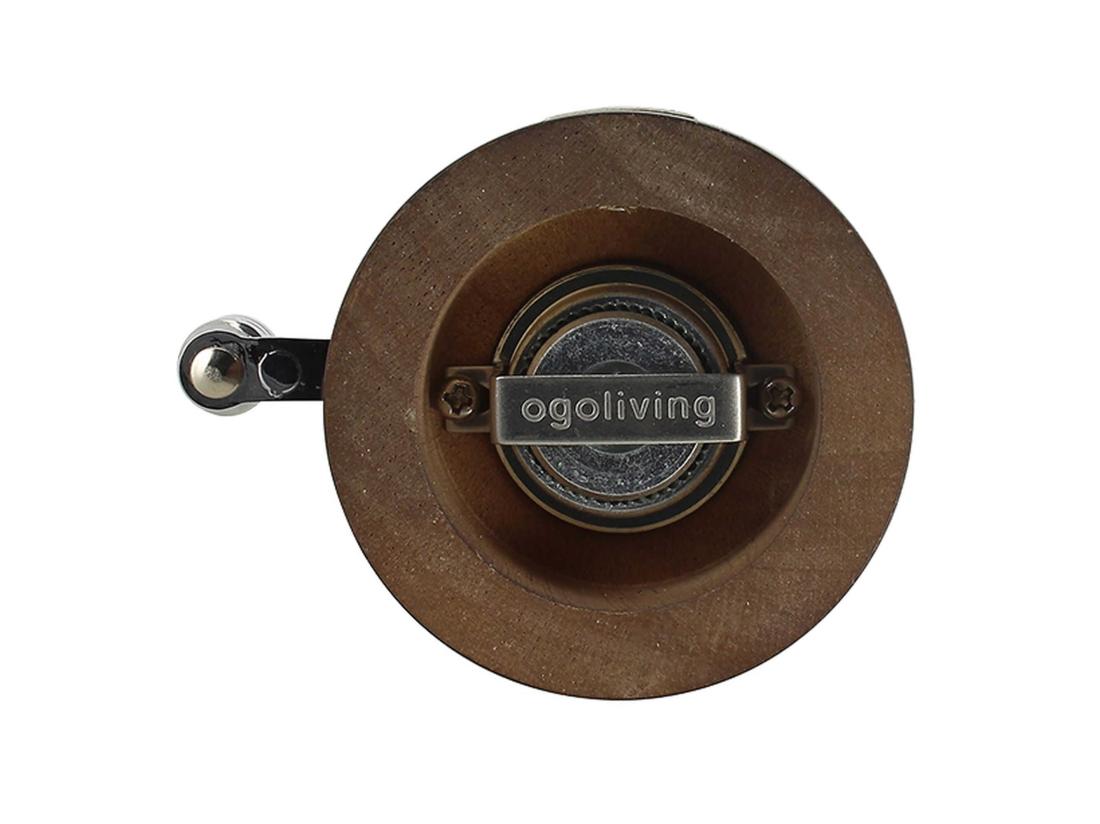 vente unique Ogo Living - Moulin A Poivre A Manivelle Inox 9cm