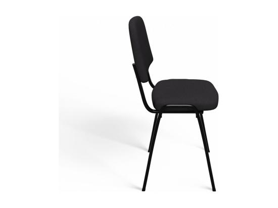 Vente Unique OIN - Lot De 4 Chaises De Conférence - Jusqu'à 120 Kg - Noir