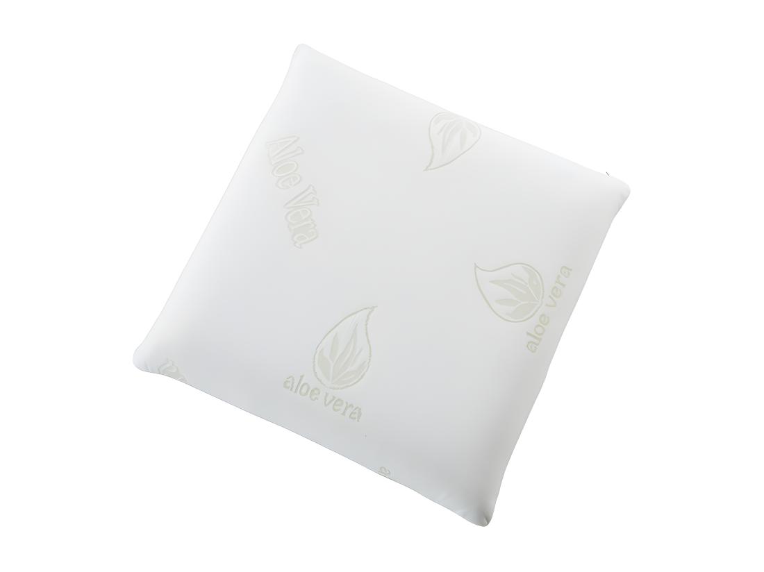 Vente Unique Oreiller Mémoire De Forme DOUCEUR D' ALOE VERA De NATUREA - 60 X 60 Cm