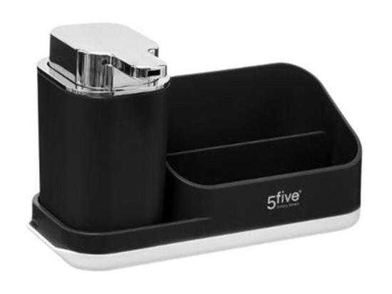 Vente Unique Organiseur D'Évier 4 En 1 "Néo" 21cm Noir