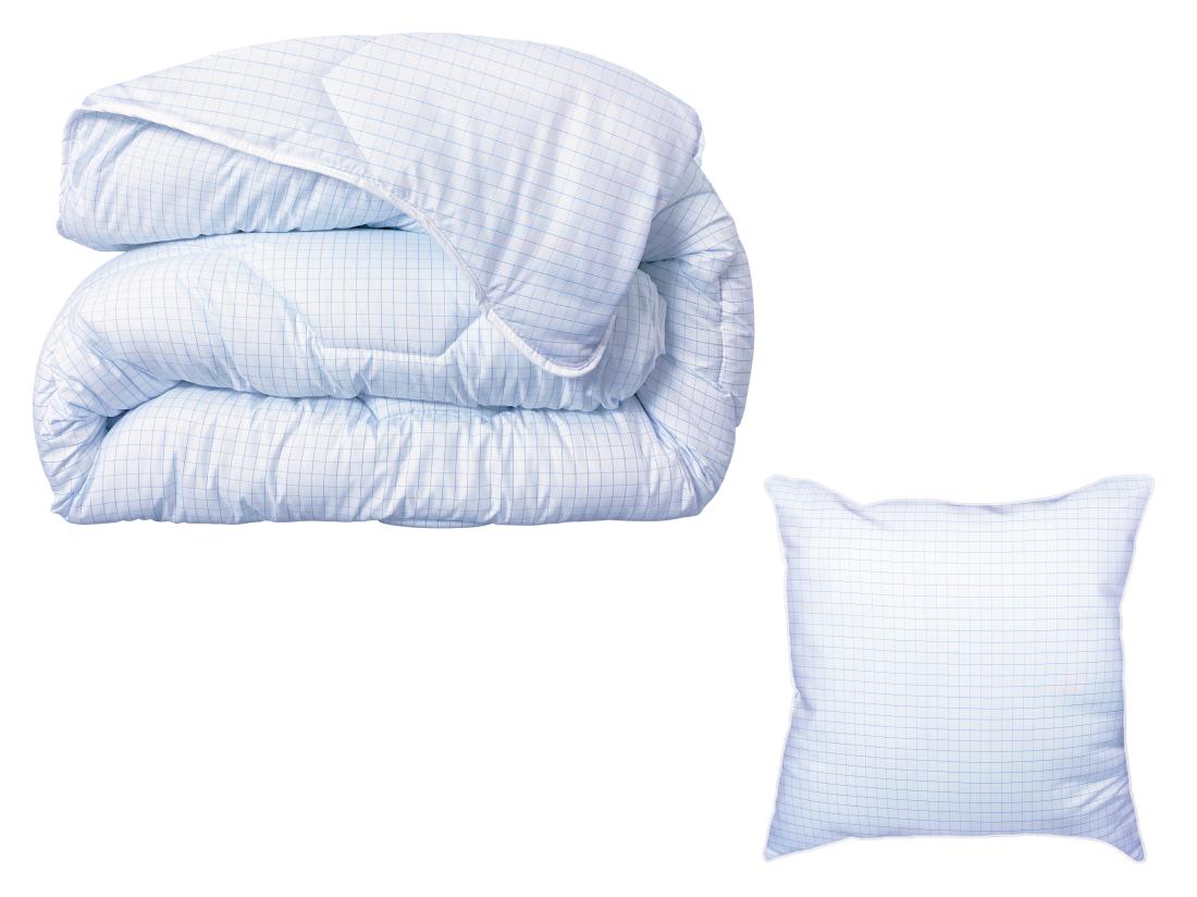 vente unique Pack DODO couette 140 x 200 cm + 1 oreiller 60 x 60 cm - Protection Totale anti acariens - ANGE GARDIEN