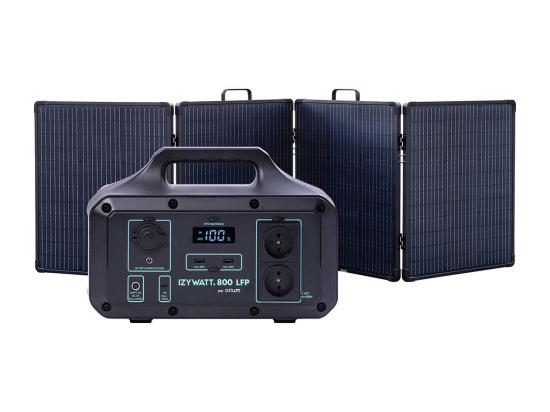 vente unique Pack générateur solaire LFP Izywatt 800 + panneau solaire 200W - Orium