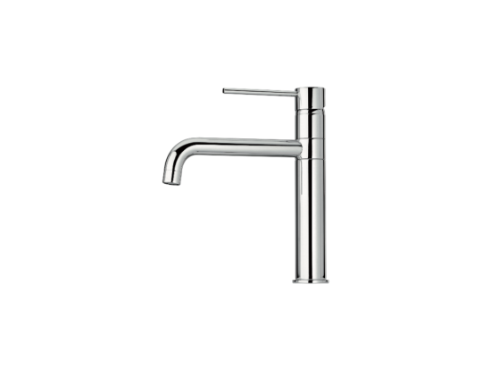 vente unique PAINI Mitigeur cuisine mobile Cox Ring Bec haut chrome douchette extractible