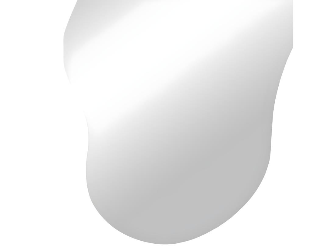 Vente Unique Palermo - Miroir De Forme Organique 40x60cm : Couleur - Transparent