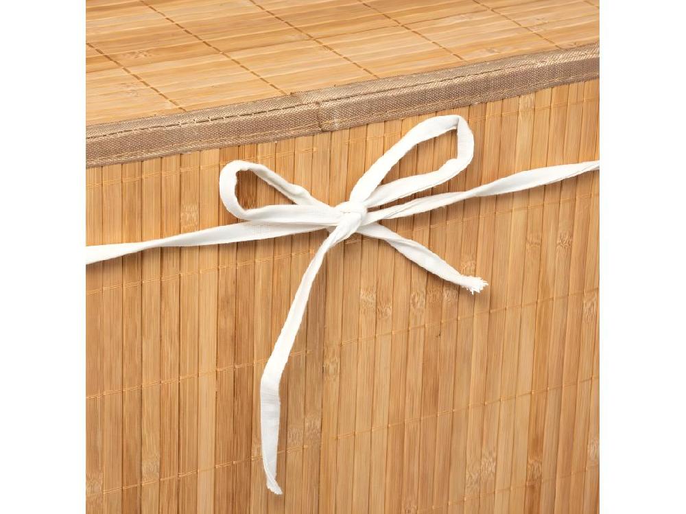 vente unique Panier à Linge en Bambou "Daze" 50cm Naturel