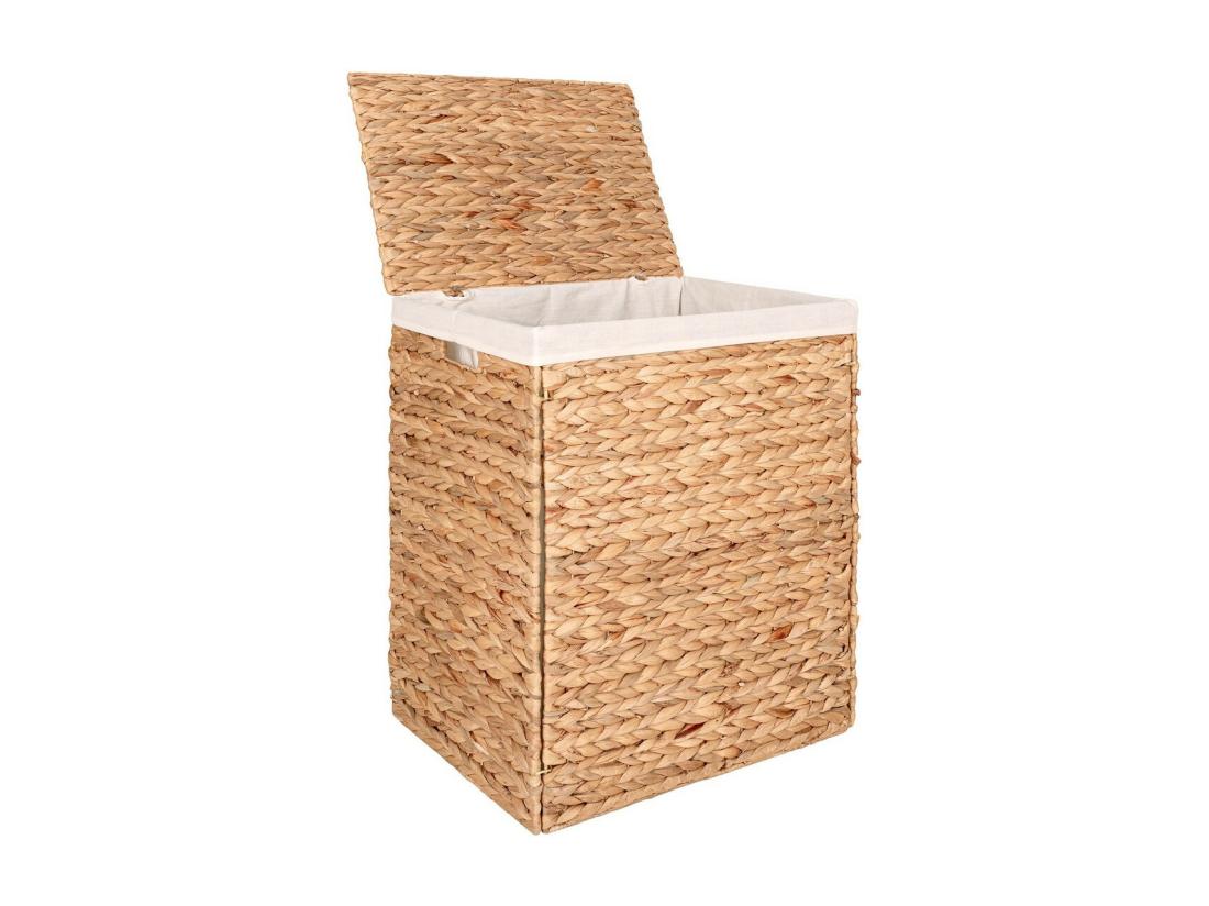 Vente Unique Panier à Linge Passo Marron 32x43x55 Cm EPIKASA