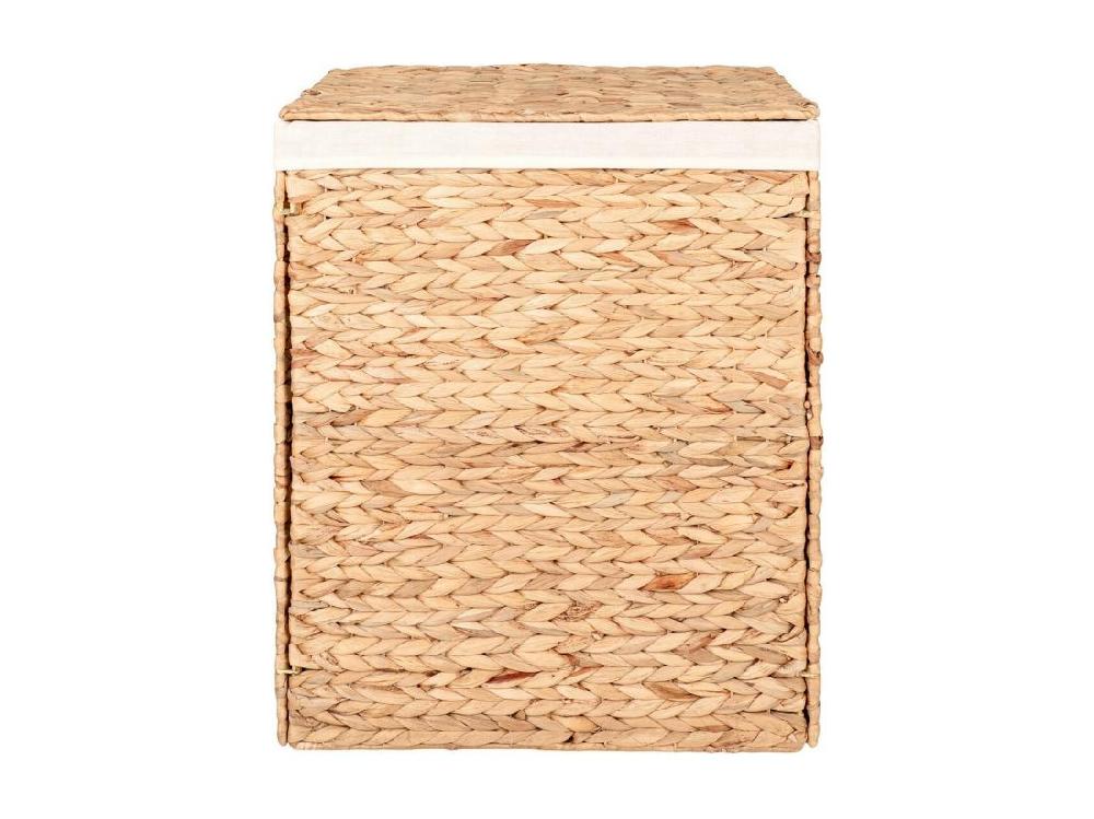 Vente Unique Panier à Linge Passo Marron 32x43x55 Cm EPIKASA