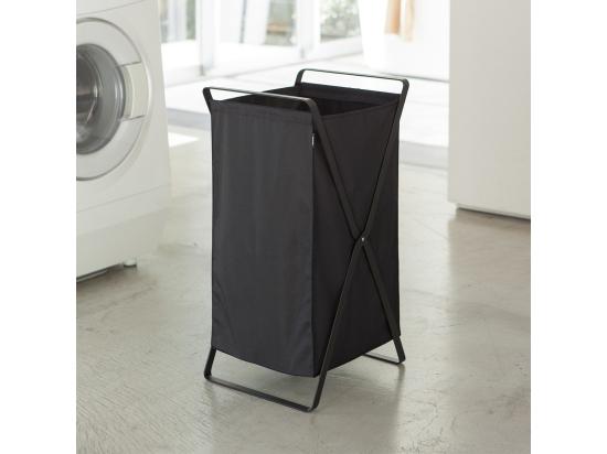 Vente Unique Panier à Linge Pliable Noir Tower - L30 Cm