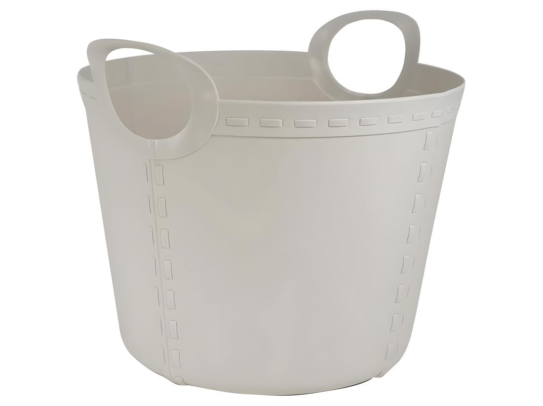 Vente Unique Panier Craft Petit 15l Gris Clair 40x32x28