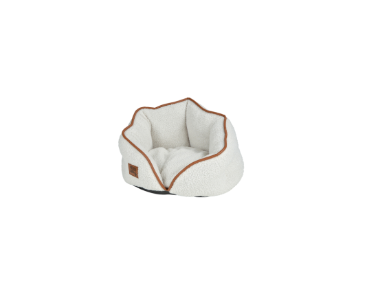 Vente Unique Panier Pour Chien & Chat "Wooly" 40cm Écru