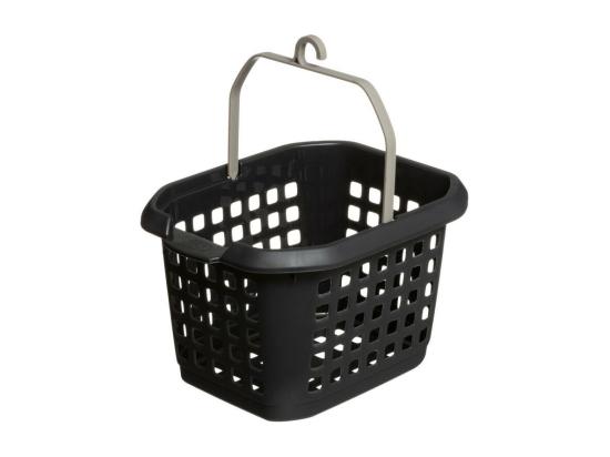 vente unique Panier pour pinces à linge "Hugger" - Noir - L 17 x l 22 5 x H 13 5 cm