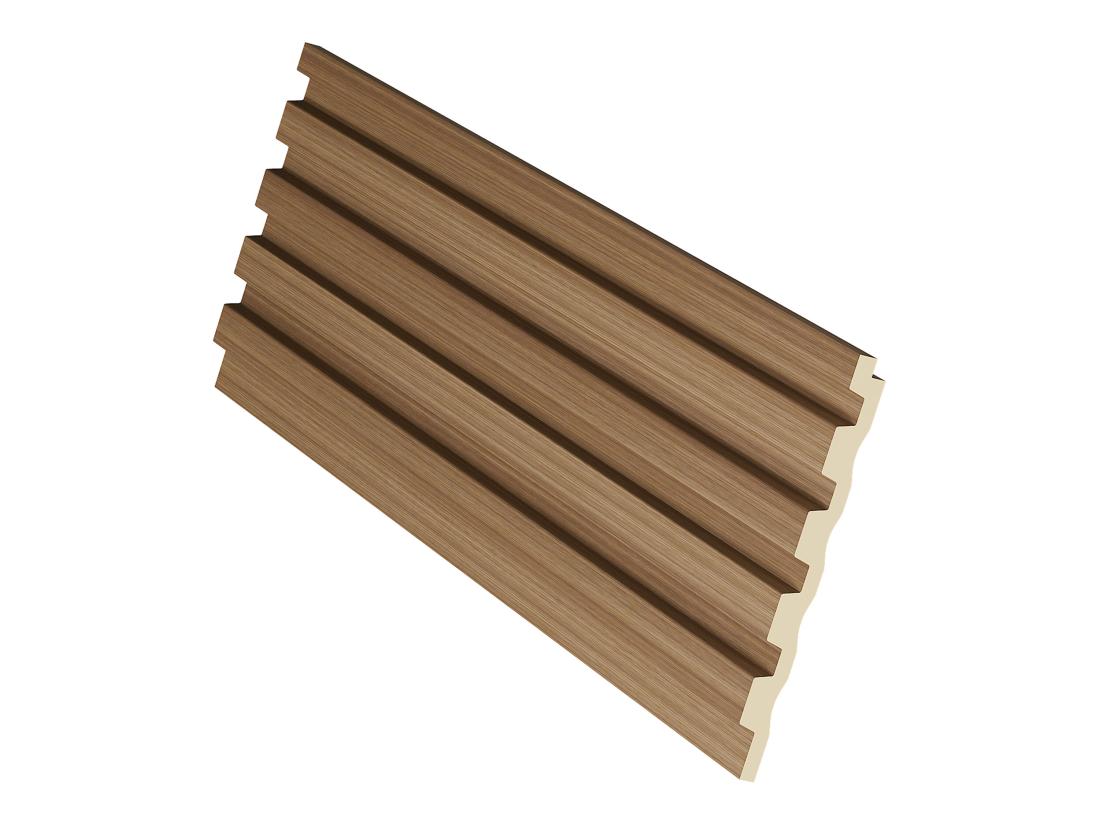 Vente Unique Panneau Mural 3D - Pack De 3 71 M² - Coloris Bois Naturel - Lot De 8 Pièces - TATIANA