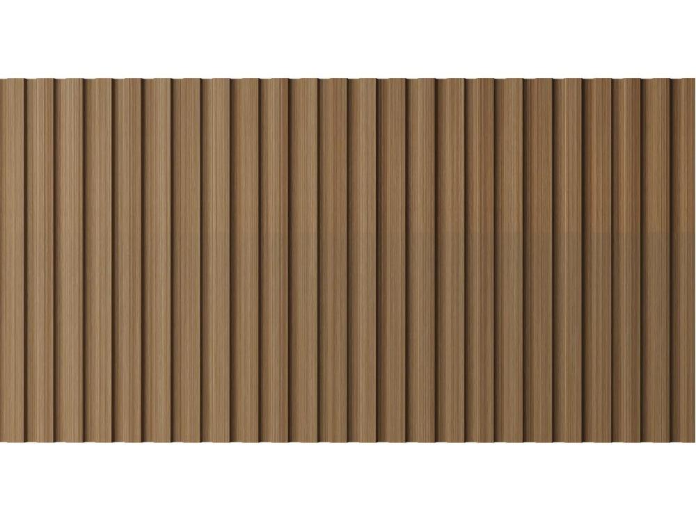 Vente Unique Panneau Mural 3D - Pack De 3 71 M² - Coloris Bois Naturel - Lot De 8 Pièces - TATIANA