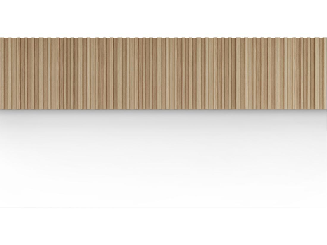 Vente Unique Panneau Mural 3D - Pack De 3 71 M² - Coloris Bois Naturel Clair - Lot De 8 Pièces - TATIANA