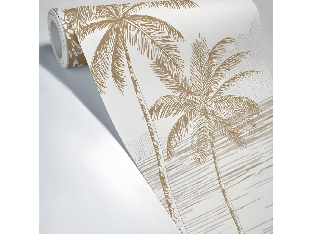 vente unique Papier Peint Panoramique L432xH270cm - La Plage Pecan - Papier intissé 150gr/m2