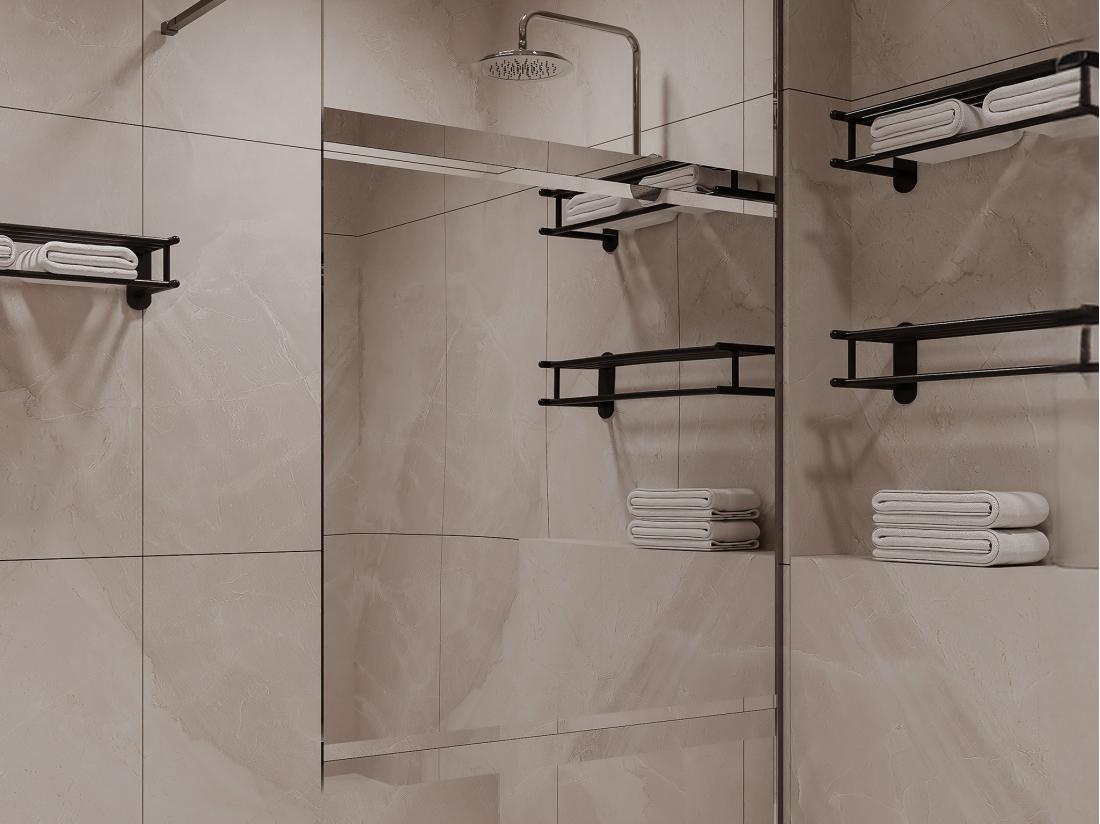 Vente Unique Paroi De Douche à L'italienne Avec Effet Miroir - 120 X 200 Cm - ZENADO