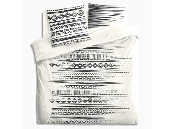 Vente Unique Parure De Lit 2 Personnes 240 X 220 Cm Housse De Couette Avec 2 Taies Imprimé Ethnik