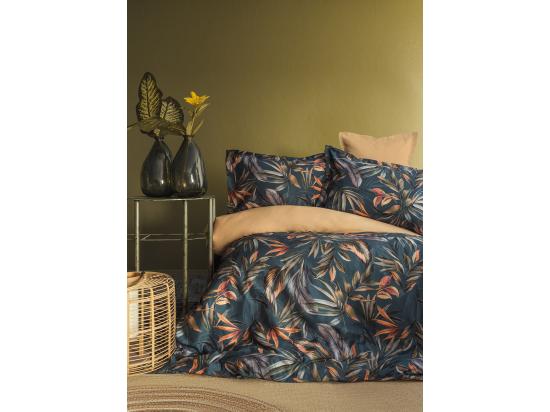 vente unique Parure de lit 2 personnes 240x220 cm satin de coton imprimé