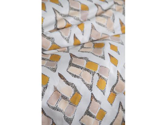 Vente Unique Parure De Lit 2 Personnes 240x220 Cm Satin De Coton Imprimé