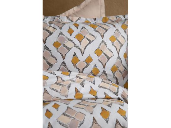 Vente Unique Parure De Lit 2 Personnes 240x220 Cm Satin De Coton Imprimé