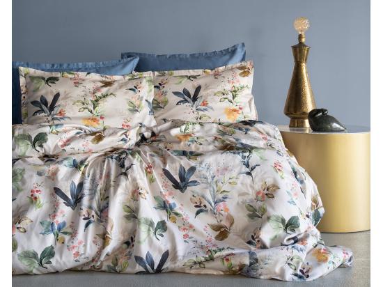 Vente Unique Parure De Lit 2 Personnes 240x220 Cm Satin De Coton Imprimé