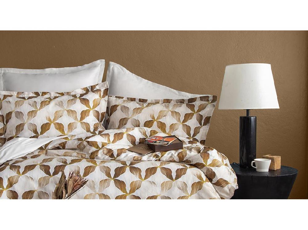 Vente Unique Parure De Lit 2 Personnes 240x220 Cm Satin De Coton Imprimé