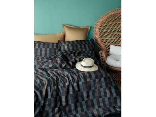 vente unique Parure de lit 2 personnes 240x220 cm satin de coton imprimé