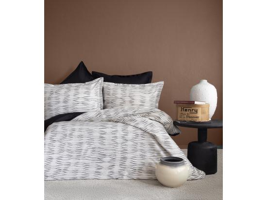 vente unique Parure de lit 2 personnes 240x220 cm satin de coton imprimé