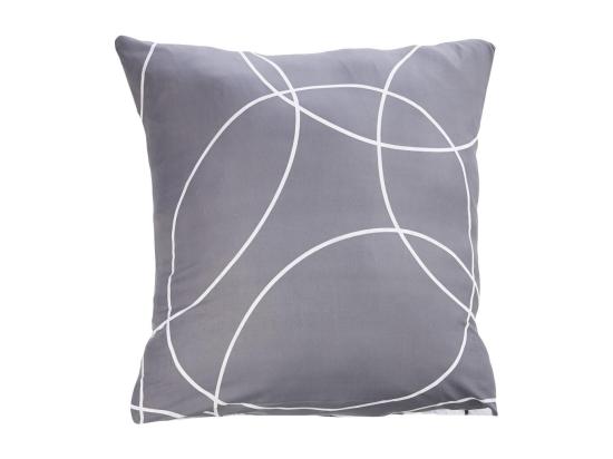 Vente Unique Parure De Lit 2 Pièces "Elton" 140x200cm Gris