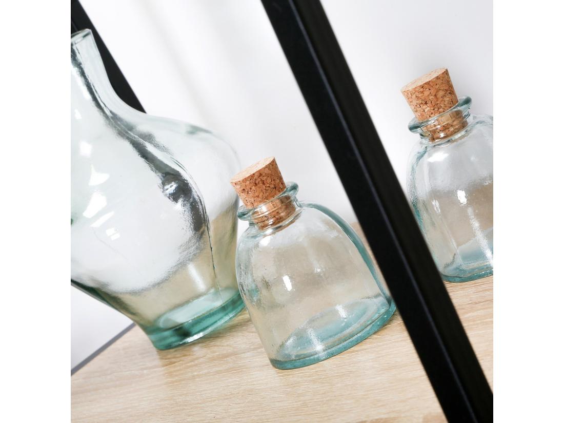 Vente Unique Penderie Industrielle 1 Tablette Basse Avec 4 Étagères - LEXIE