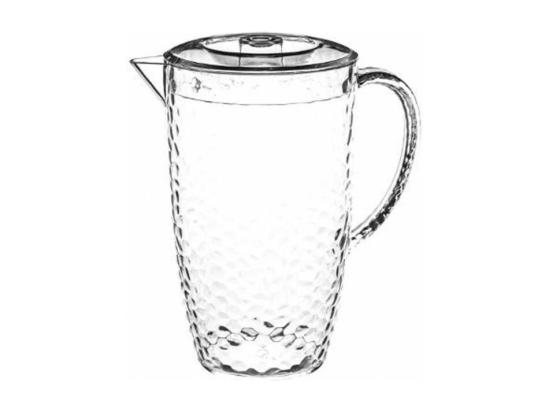 vente unique Pichet à Eau Plastique "Martelé" 2L Transparent vente unique Pichet à Eau Plastique "Martelé" 2L Transparent