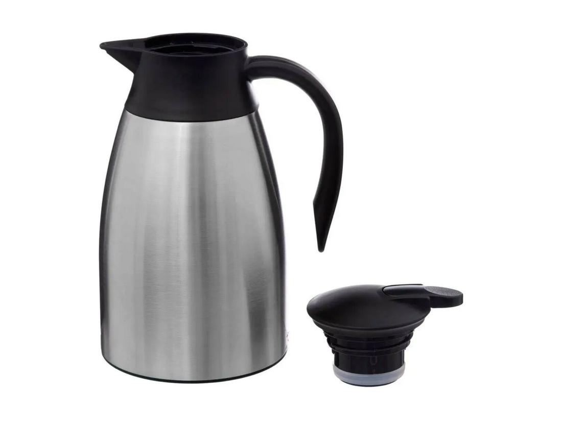 Vente Unique Pichet Isotherme Design En Inox "Anse" 1 5L Argent
