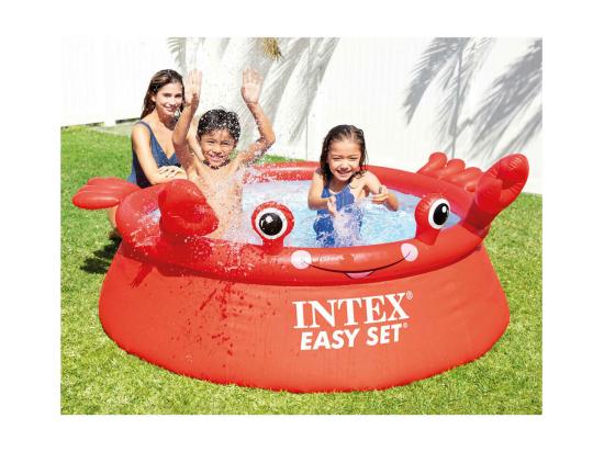 Vente Unique Piscine Autoportée Easy Set Crabe 1 83 X 0 51 M - Intex