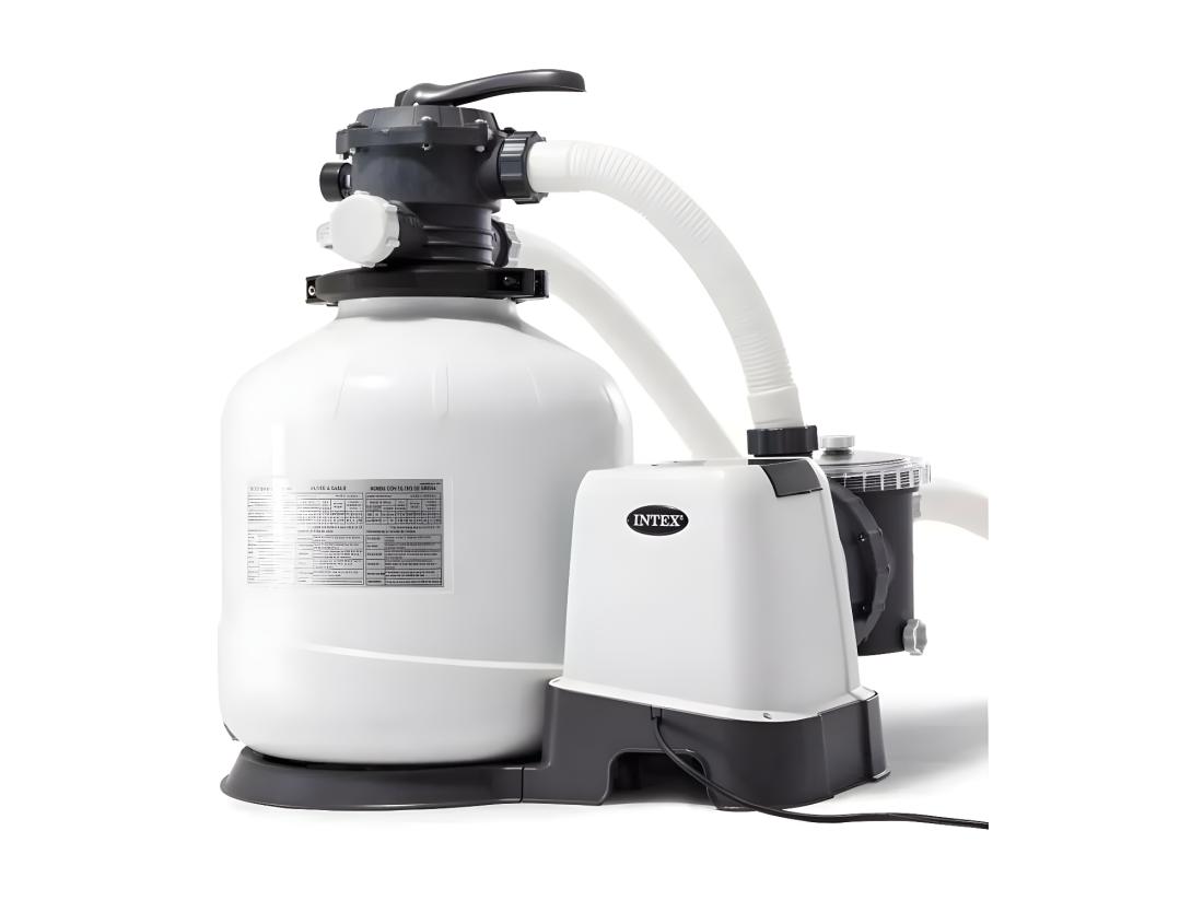 Vente Unique Piscine De Jardin 975x488x132 Cm Avec Pompe échelle Et Accessoires