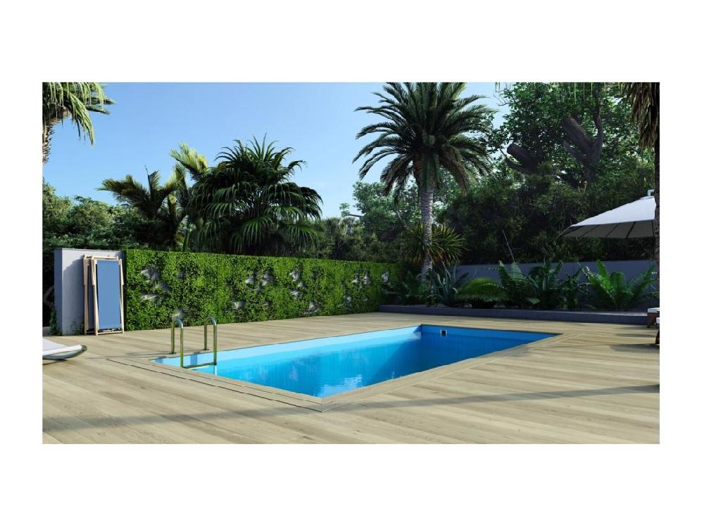 Vente Unique Piscine En Bois Aqua 7x3 75 - H.1 45 M - Avec Filtration - BAS7308OSPI - ALTANKA