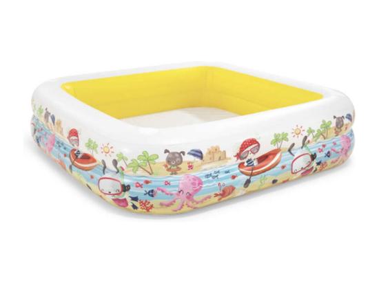 Vente Unique Piscine Gonflable "Pare-Soleil' 157cm Bleu