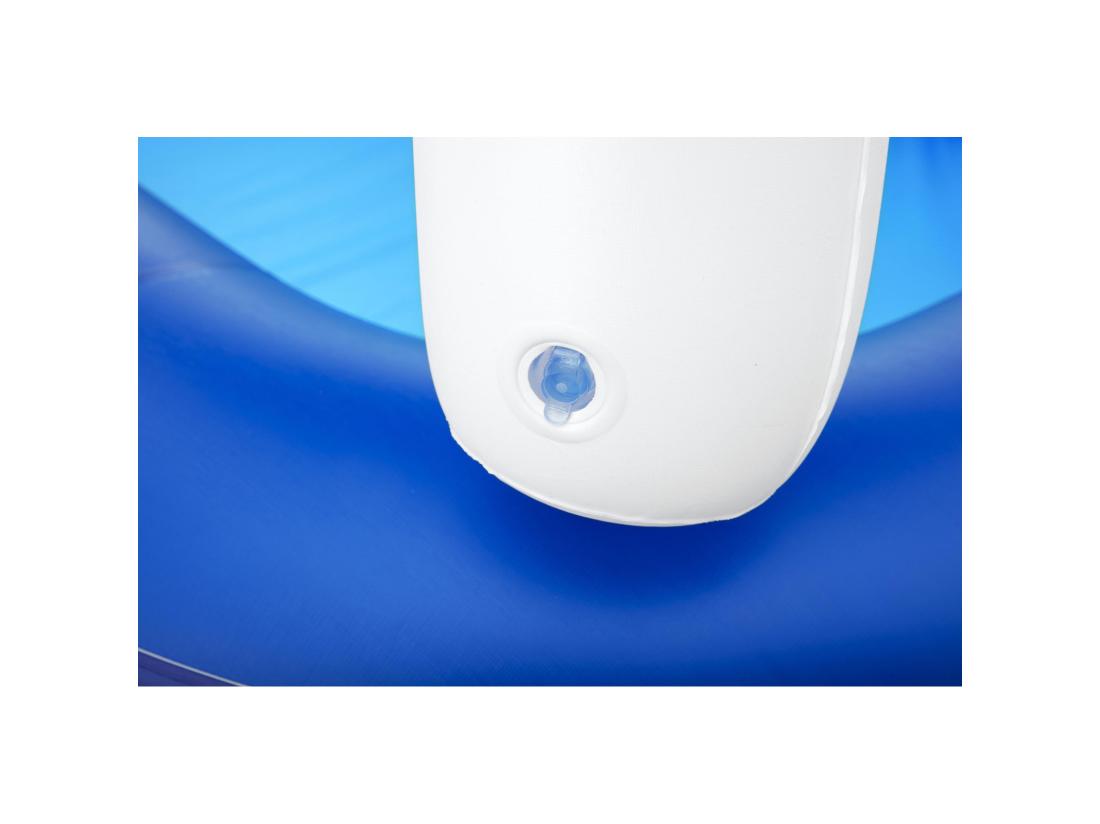 Vente Unique Piscine Gonflable Pour Enfants Bestway 213x155x132 Cm Bateau Bleu Avec Auvent Et Gouvernail Sonnette Plus De 3 Ans