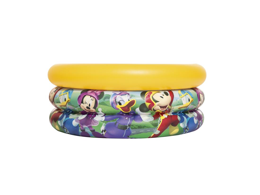 Vente Unique Piscine Gonflable Pour Enfants Bestway Mickey Et Les Roadster Racers Baby 70x30 Cm