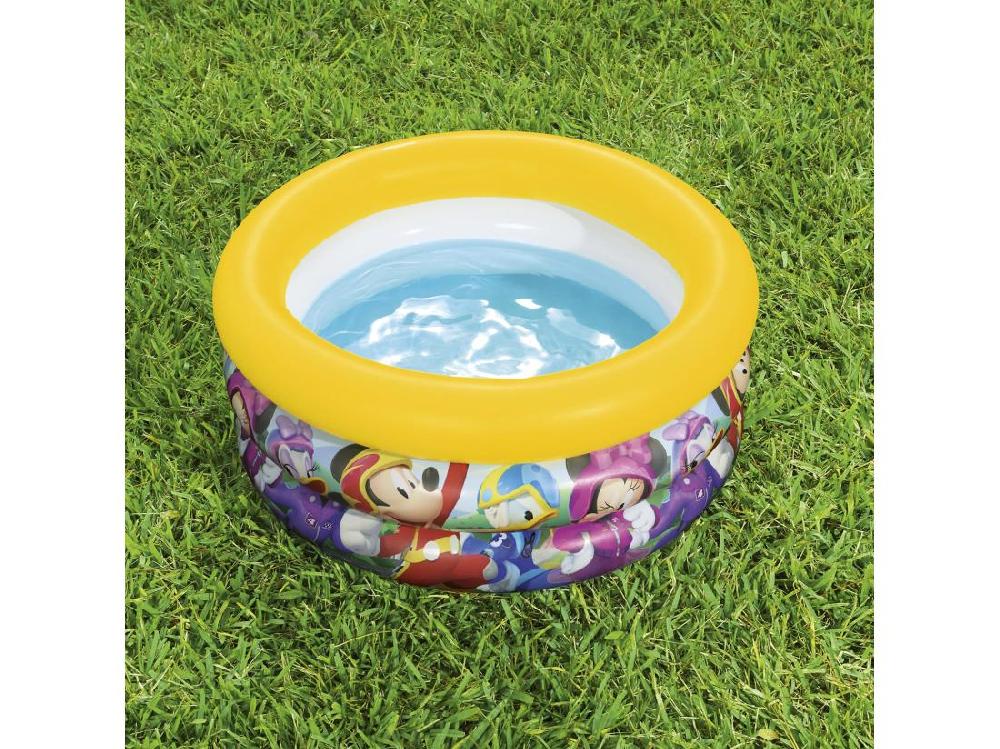 vente unique Piscine Gonflable pour Enfants Bestway Mickey et les Roadster Racers Baby 70x30 cm